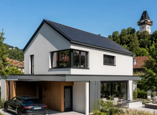 neubau einfamilienhaus